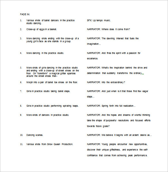 actual movie scripts pdf